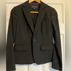 Banana Republic Petite 00P Black Suit Jacket Blazer